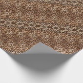 Giraffen-Fell-Packpapier Geschenkpapier (Ecke)