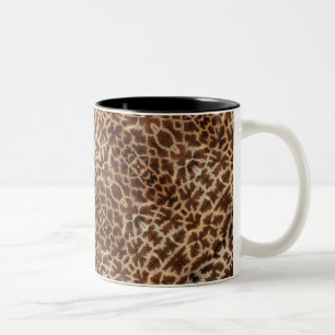 Giraffen-Fell-Tasse Zweifarbige Tasse