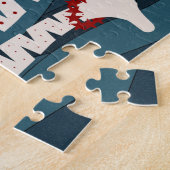 Giraffen-Ferienzeit-Entwurf Puzzle (Seite)