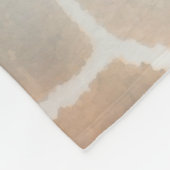 Giraffen-Fleecedecke Fleecedecke (Ecke)