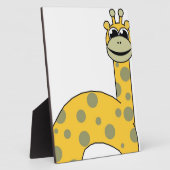 Giraffen Fotoplatte (Seite)