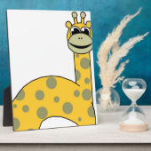 Giraffen Fotoplatte (Seite)