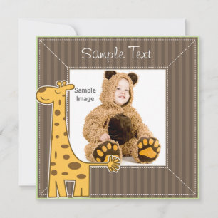 Giraffen-Fotorahmen
