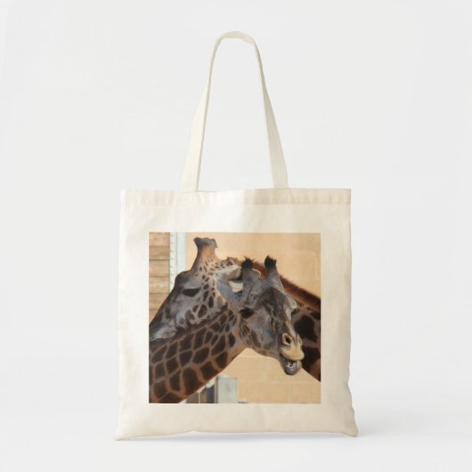 Giraffen-Freunde auf Taschen-Tasche Tragetasche (Vorne)