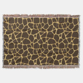 Giraffen-gepunkteter Hintergrund Decke (Vorderseite)