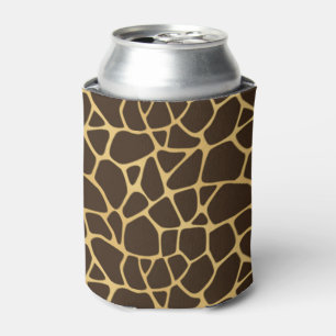 Giraffen-gepunkteter Hintergrund Dosenkühler