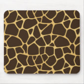 Giraffen-gepunkteter Hintergrund Mousepad (Vorne)