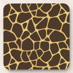 Giraffen-gepunkteter Hintergrund Untersetzer