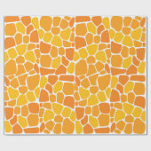 Giraffen-Geschenk-Packpapier Geschenkpapier (Flach)