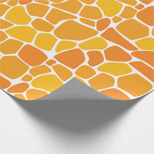 Giraffen-Geschenk-Packpapier Geschenkpapier (Ecke)