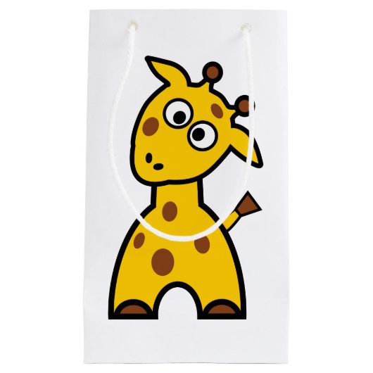 Giraffen-Geschenk-Tasche Kleine Geschenktüte (Vorderseite)