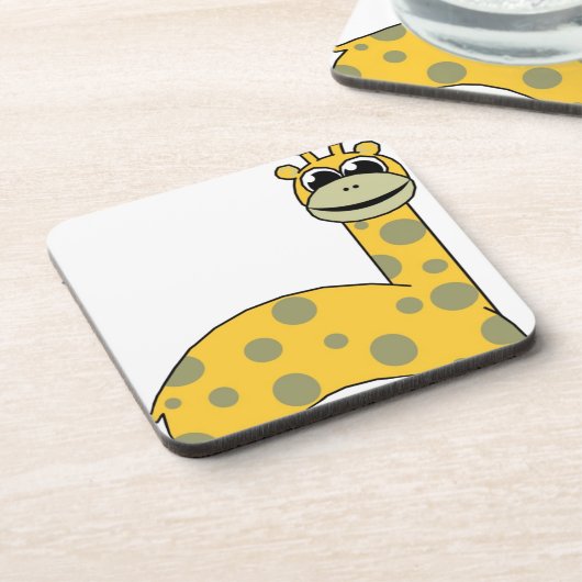 Giraffen Getränkeuntersetzer (Linke Seite)