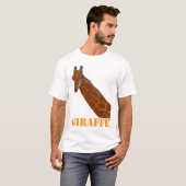 Giraffen-grundlegender T - Shirt (Vorne ganz)