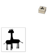 Giraffen Gummistempel (Stempel)