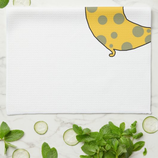 Giraffen Handtuch (Gefaltet)