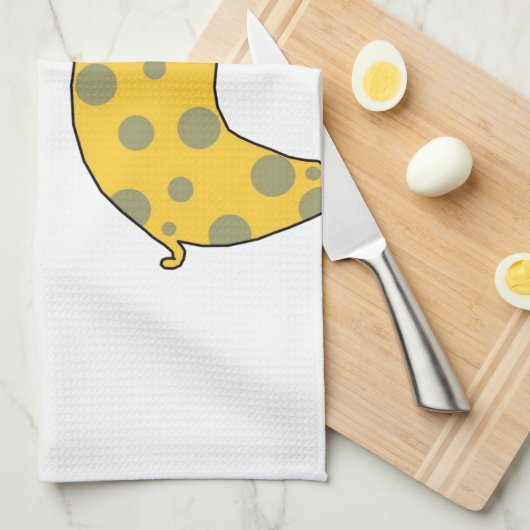 Giraffen Handtuch (Viertel Falte)