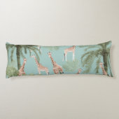 Giraffen im Dschungel #3 #kids #wall #decor #art Seitenschläferkissen (Rückseite)