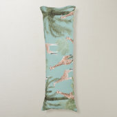 Giraffen im Dschungel #3 #kids #wall #decor #art Seitenschläferkissen (Vorderseite Vertikal)