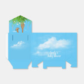 Giraffen im Gras mit Daisy Geschenkschachtel (Ungefaltet)