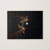 Giraffen_Im Mondlicht. Puzzle (Horizontal)