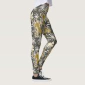 Giraffen im Nachtwald. Leggings (Rechts)