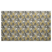 Giraffen im Nachtwald. Stoff (Yard (91,4 cm))