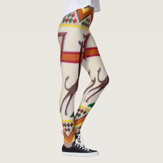 Giraffen in afrikanischen Leggings (Rechts)