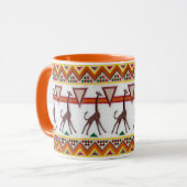 Giraffen in der afrikanischen Tasse (Vorderseite Links)