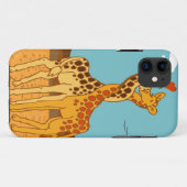 Giraffen in der Liebe Case-Mate iPhone Hülle (Rückseite (Horizontal))