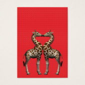 Giraffen in Liebe (Vorderseite)