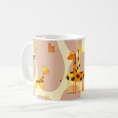 Giraffen Kaffeetasse (Vorderseite Links)