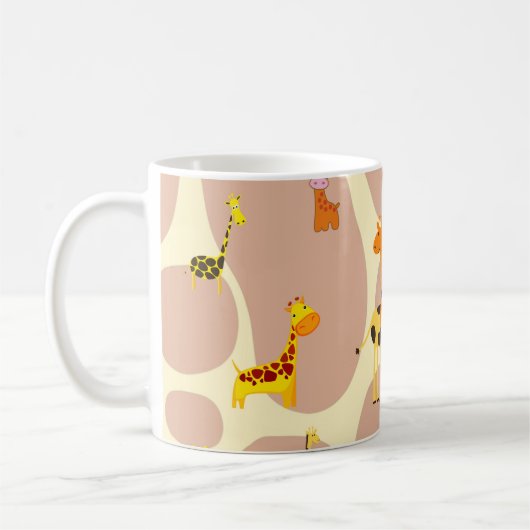 Giraffen Kaffeetasse (Links)