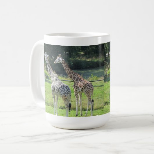 Giraffen Kaffeetasse (Vorderseite Links)