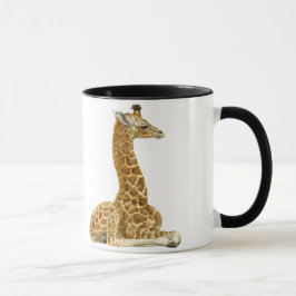 Giraffen-Kalb - G ist für Giraffe Tasse