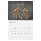 GIRAFFEN-KALENDER KALENDER (Mär 2027)