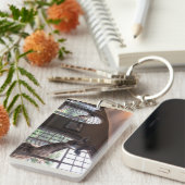 Giraffen Kenias Afrika Schlüsselanhänger (Vorderseite rechts)