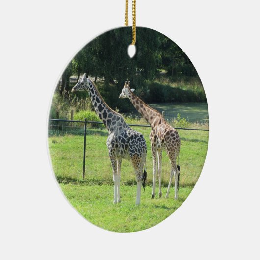 Giraffen Keramik Ornament (Rechts)