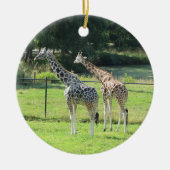 Giraffen Keramik Ornament (Vorne)