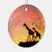 Giraffen Keramikornament (Links)