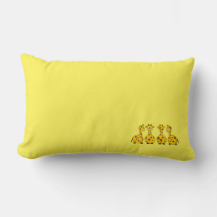 Giraffen-Kinderkissen Lendenkissen