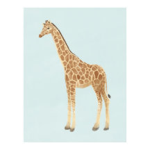 Giraffen-Kinderzimmer-Kunst