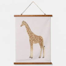 Giraffen-Kinderzimmer-Kunstteppich