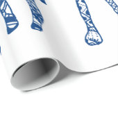 Giraffen Kiss Wrapping Paper Geschenkpapier (Rolleneckpunkt)