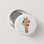 Giraffen-Knopf Button (Vorne & Hinten)