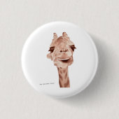 Giraffen-Knopf Button (Vorderseite)