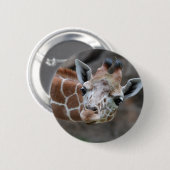Giraffen-Knopf Button (Vorne & Hinten)