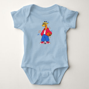 Giraffen können springen: Streetwear Hoops Baby Strampler