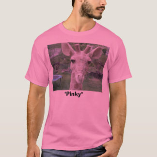 Giraffen-Kopf, "kleiner Finger " T-Shirt
