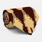 Giraffen-Krawatte der Männer Krawatte (Gerollt)