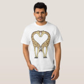 Giraffen-Liebe T-Shirt (Vorne ganz)